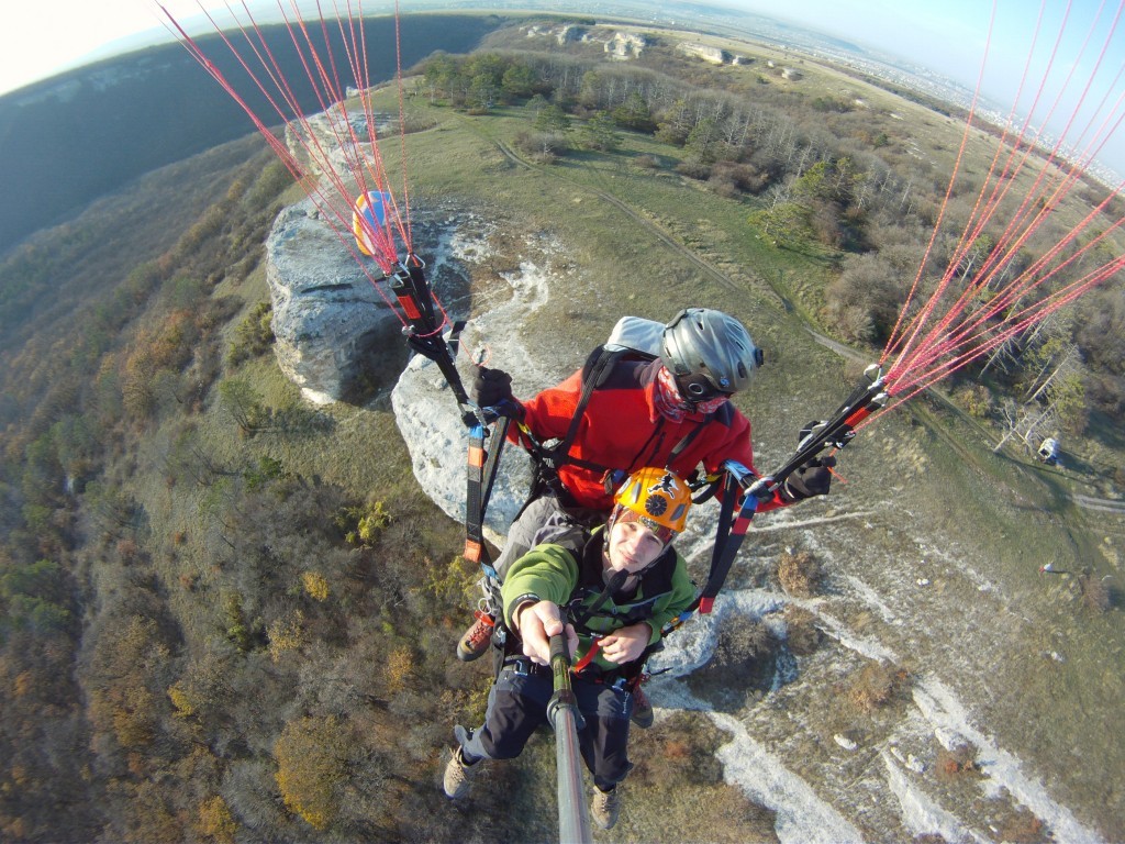 Ай Петри параплан