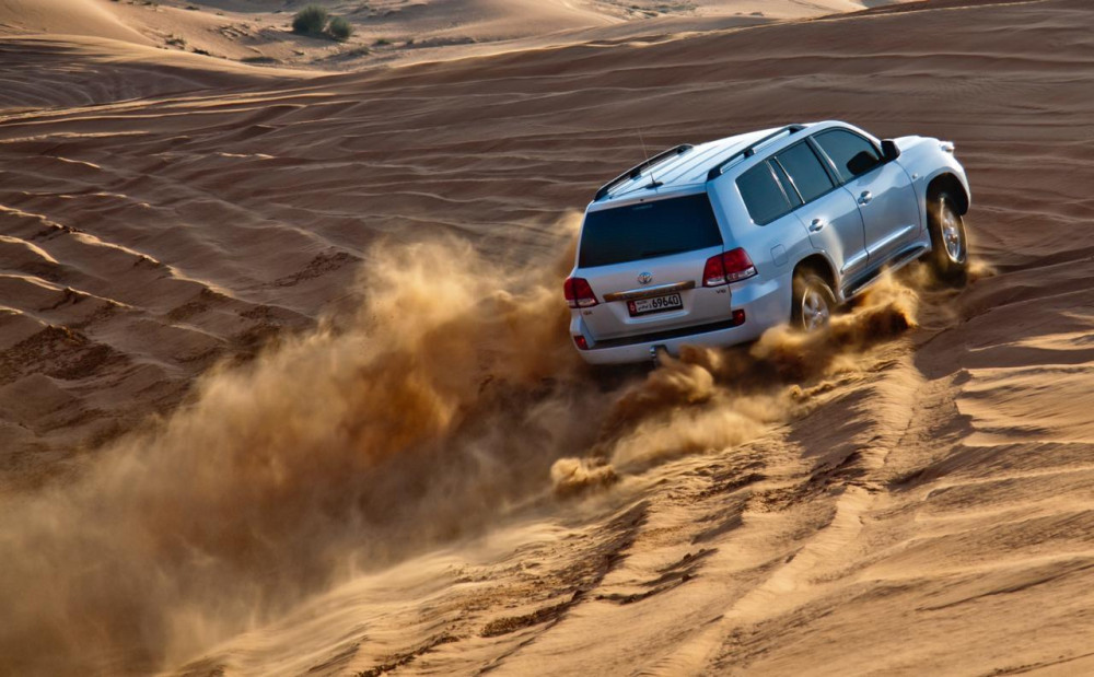 Фото: Пустынное сафари на джипах
