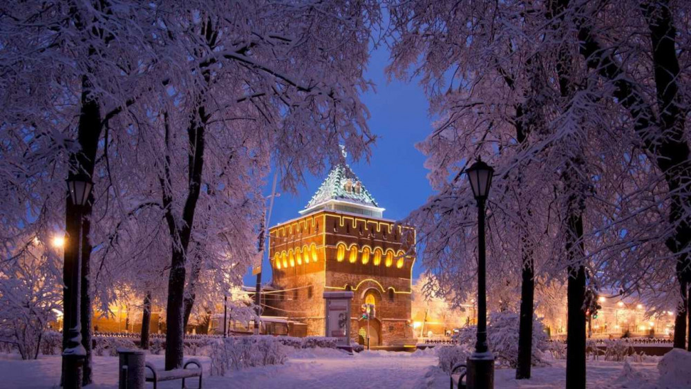 Фото: Город огней - Вечерний Нижний Новгород 