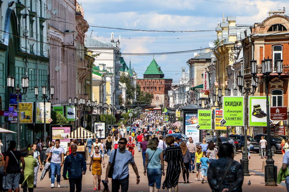 Фото: Главные улицы Нижнего Новгорода 