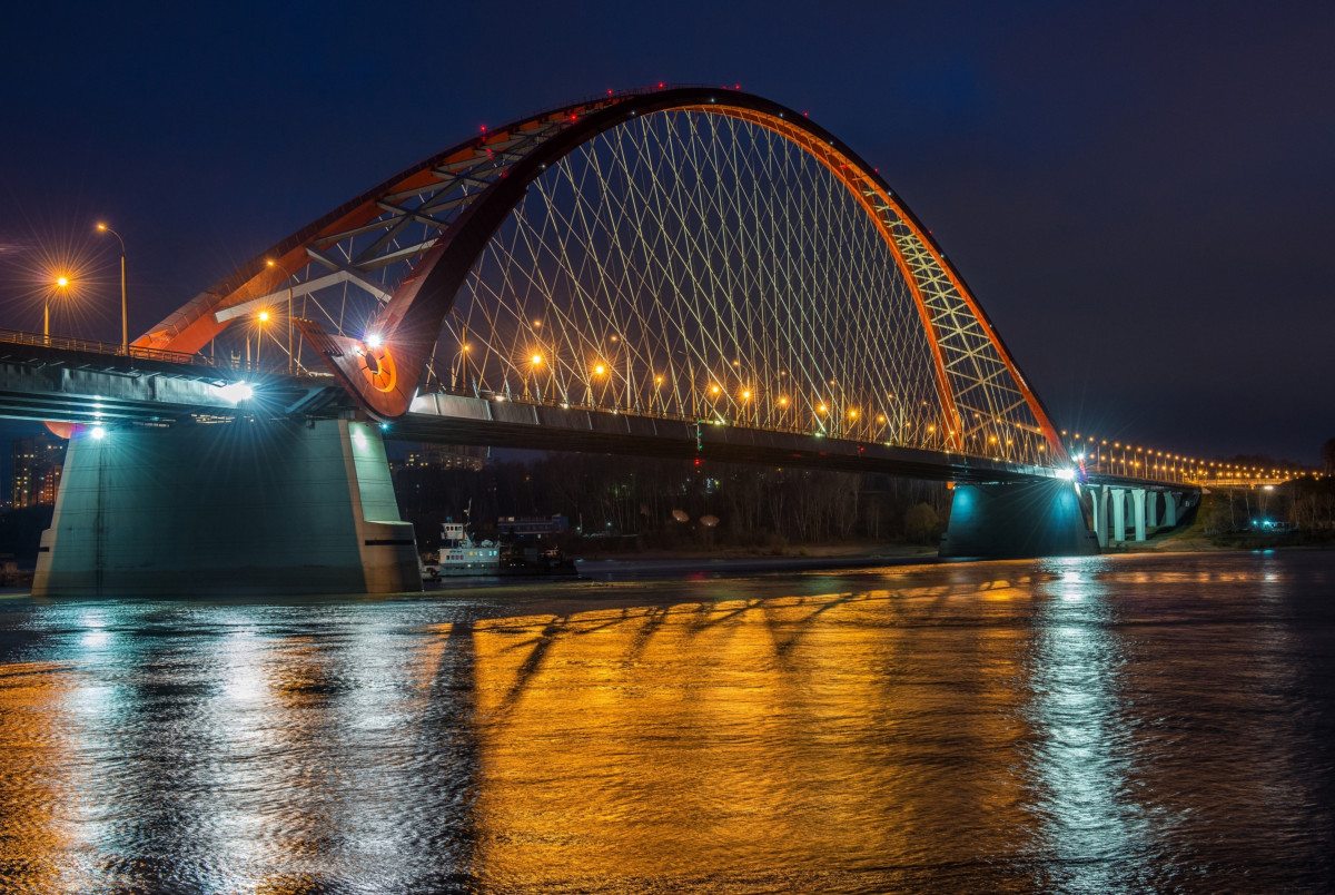 Фото: Бугринский мост