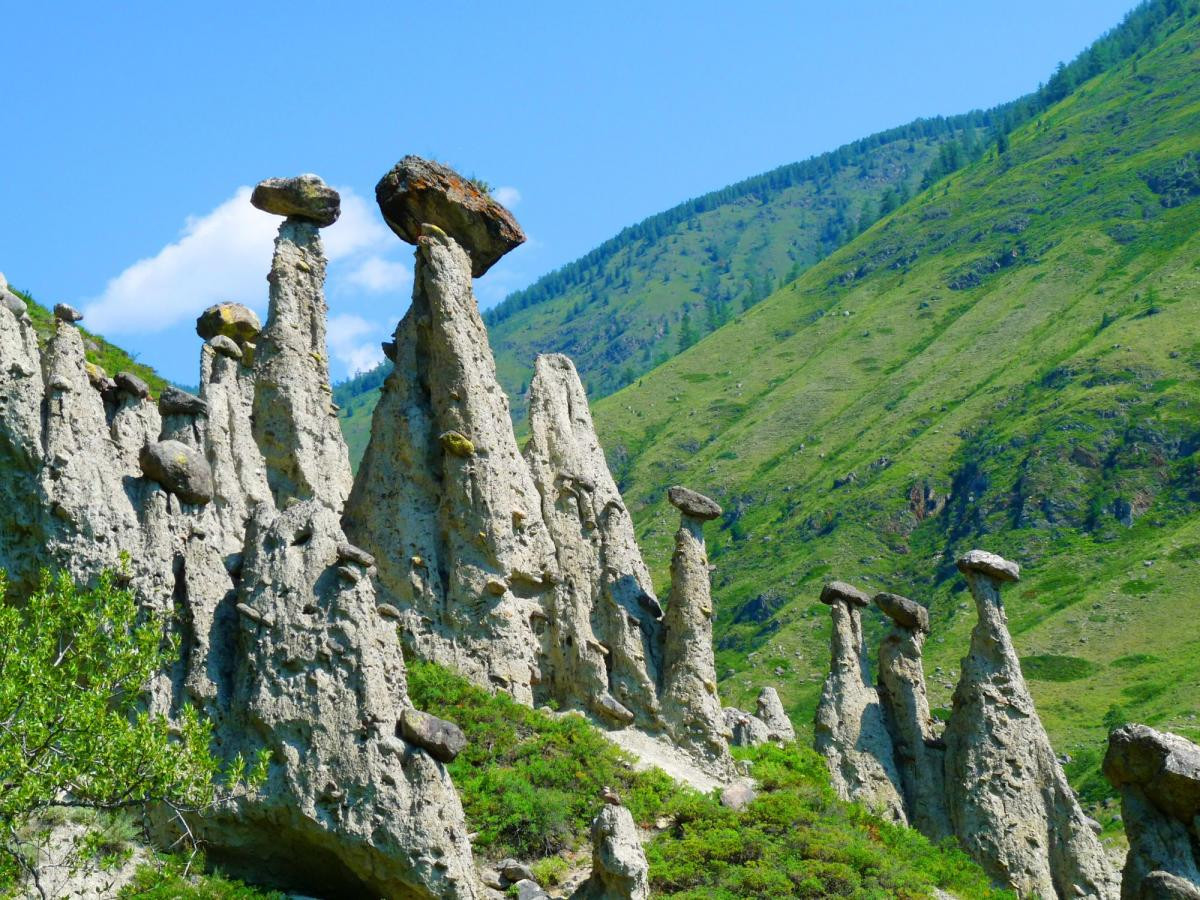 Фото: Каменные грибы (Урочище Аккурум)