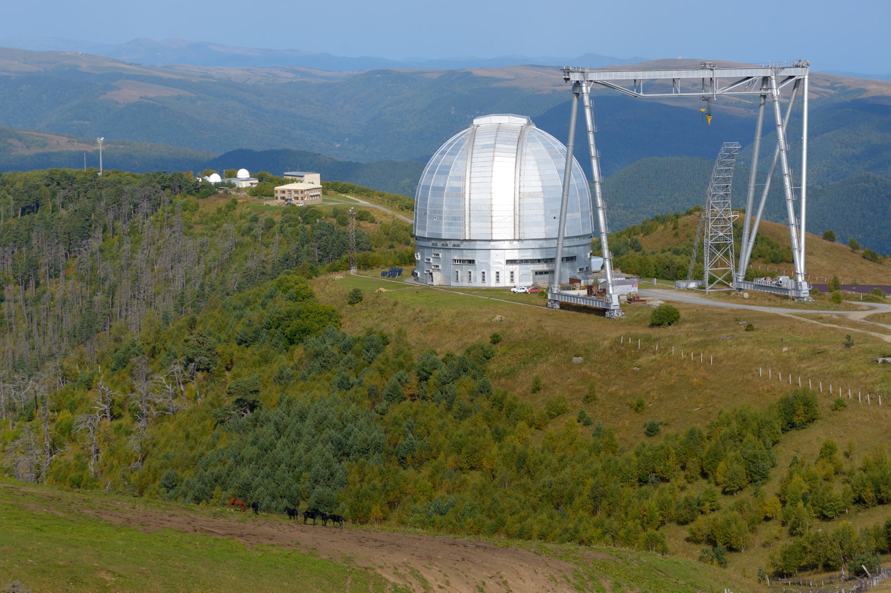 Фото: Специальная астрофизическая обсерватория (Нижний Архыз)